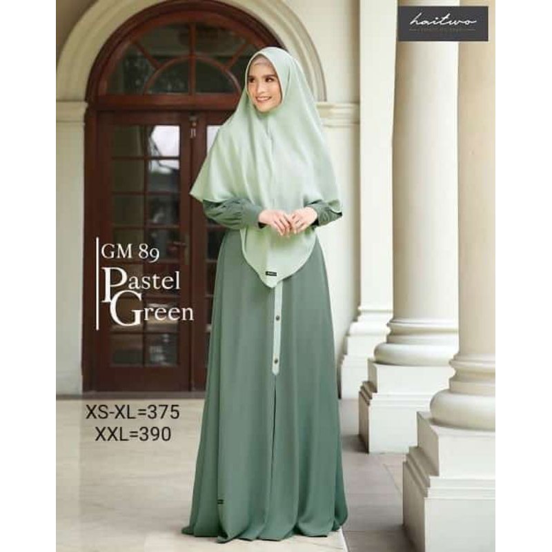 Gamis set hijab Haitwo GM 89