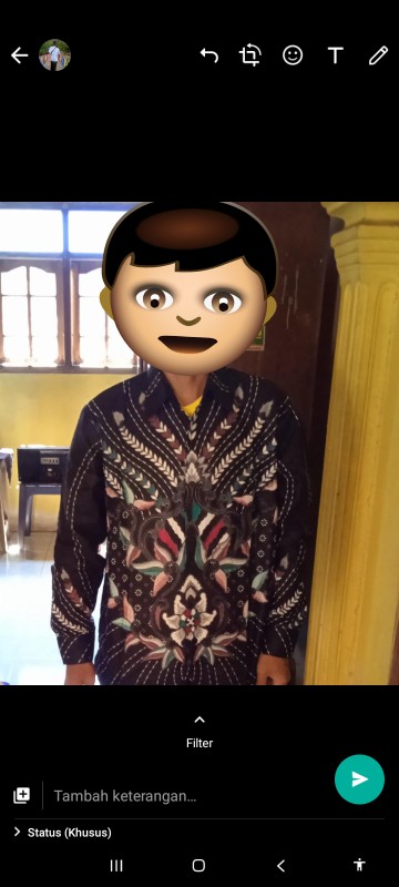 Bisa Pisah Batik Couple Keluarga Sania Ruffle Ori Ndoro Jowi Termurah Prasasti Abu