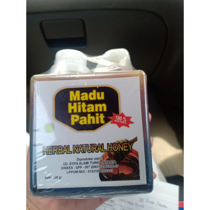 

MADU HITAM PAHIT Herbal Natural Honey