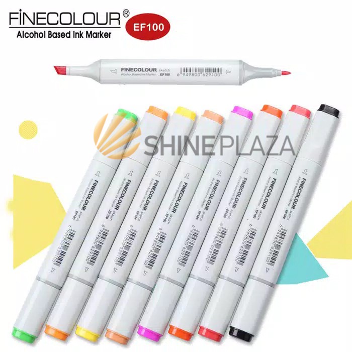 

Dijual Fine Colour EF 100 Sketch Marker Spidol Sketsa Diskon