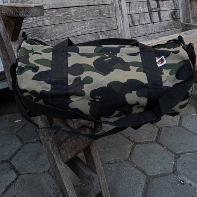 Bape Camouflage Duffle Bag Original Appendix
