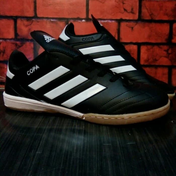 Unik SEPATU FUTSAL PRIA ADIDAS COPA HITAM LIST PUTIH Diskon