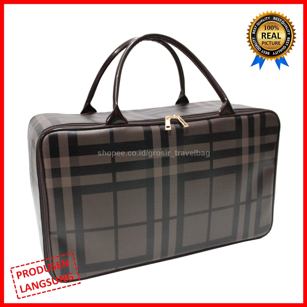 Travel Bag Jumbo Premium - Tas Travel Jumbo (BBJ CokTu) - Tas Pakaian - Travel Bag Wanita -Travel Bag Kulit PU waterproof