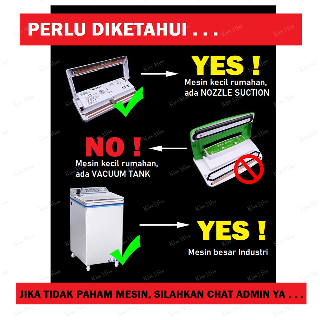 Plastik Vakum POLOS - 6x8 - Vacuum Sealer - Nylon - Vacum - SINBO - Kemasan Sambal - Bubuk - Bumbu