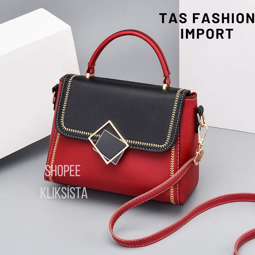 Tas Branded Wanita Import Fashion Kekinian Terbaru Slempang Kerja Selempang Batam Mini Murah Pesta Kondangan Elegan Ibu Undangan RH-705402