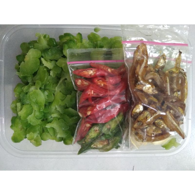

Dapur lanesra. sayuran racik instan. Tumis pare teri