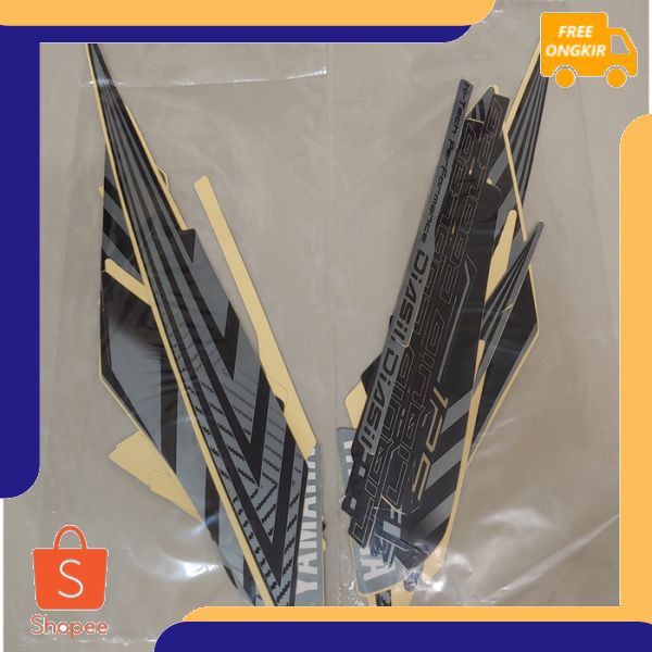 Stiker Bodi & Lis Body & Striping Xeon Gt 2016 Hitam