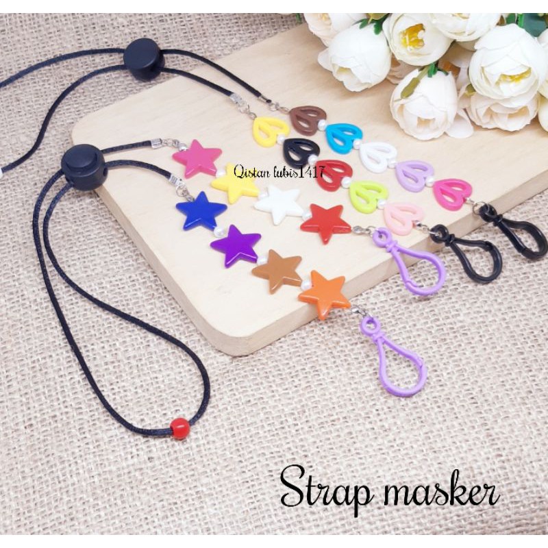 Strap masker beli 10 free 2