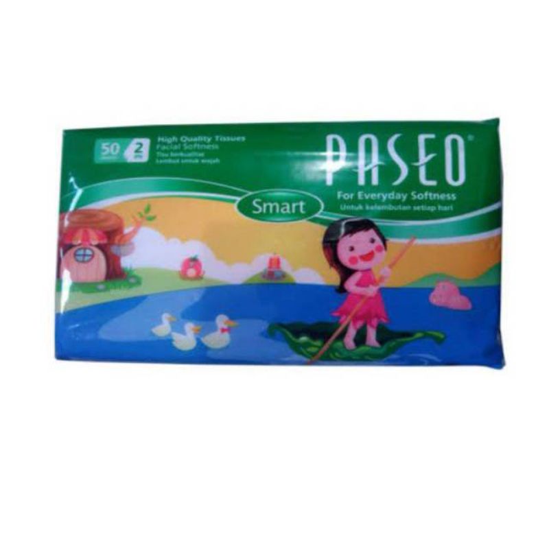 TISU TISSUE TESSA FACIAL 50 lembar TRAVELPACK TISU-1