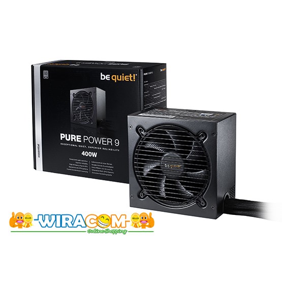 Power Supply be quiet PURE POWER 9 400W - 80+ Silver PSU PURE GAMING
