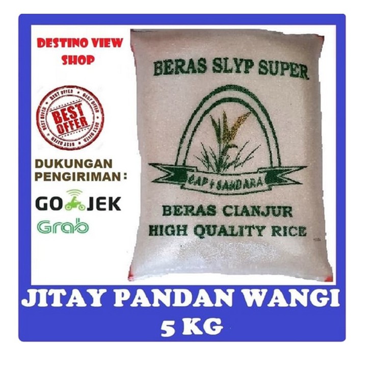 

Beras Pandan Wangi Jitay Cap 4 Saudara 5 kg