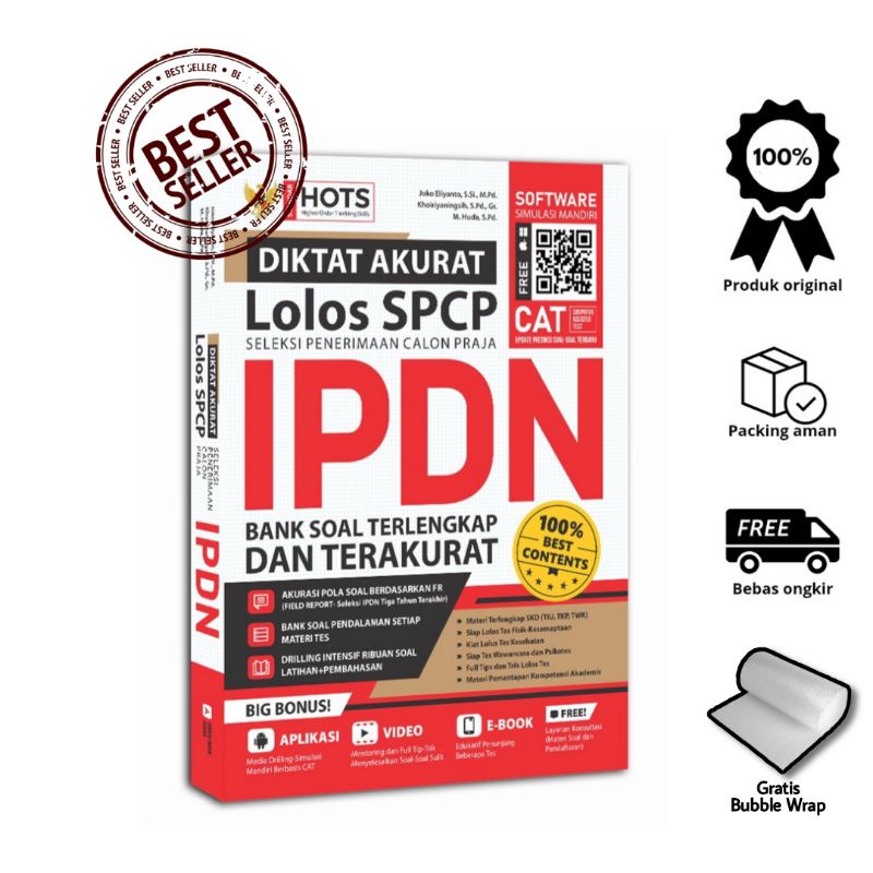 BUKU TES IPDN BEST SELLER Terbaru-Diktat Akurat Lolos SPCP IPDN