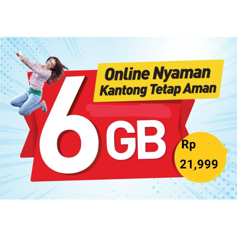 paket kuota Smartfren 6 GB