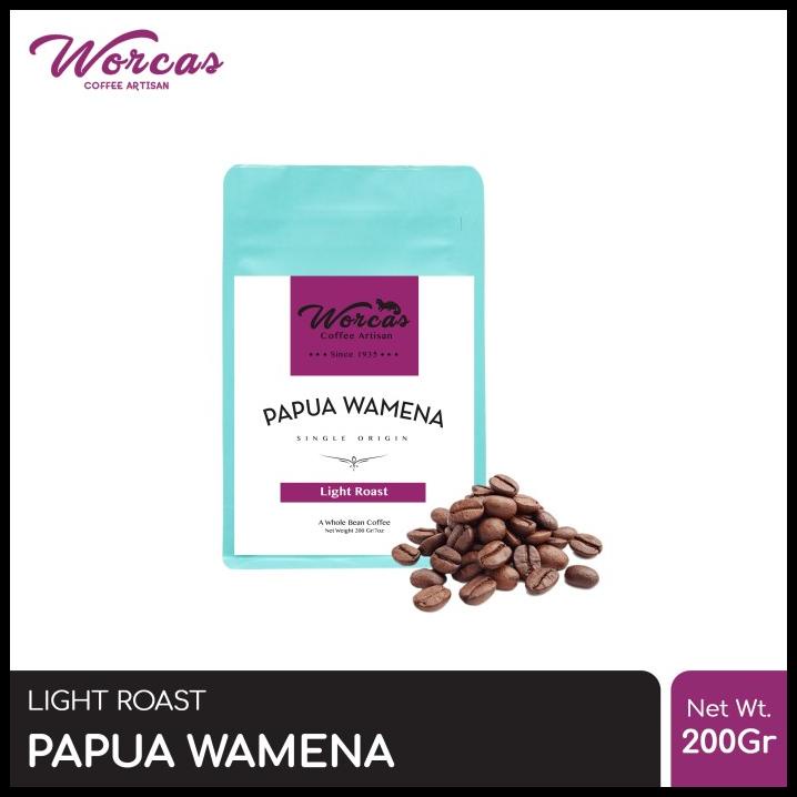 

Kopi Arabica Papua Wamena 200 Gram Light Roast (Biji/Bubuk)