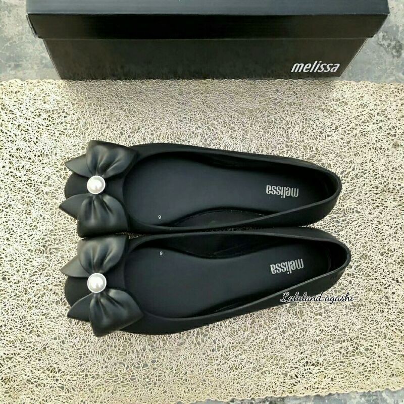 Sepatu melissa Sapatilha Doll VI/sepatu melissa pita 2021/sepatu melissa hitam