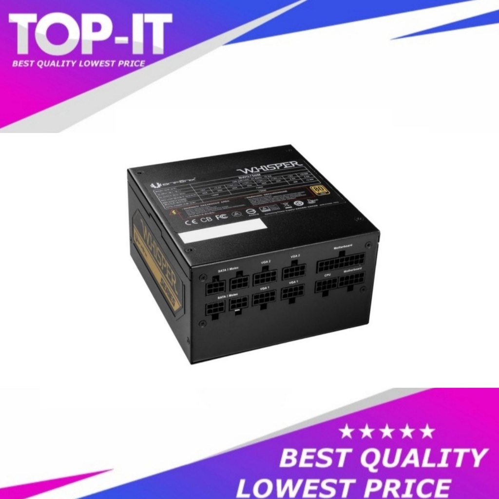 PSU BITFENIX WHISPER 750W GOLD 80+ FULL MODULAR