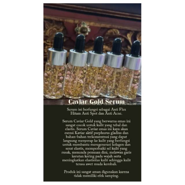 Caviar Gold Serum