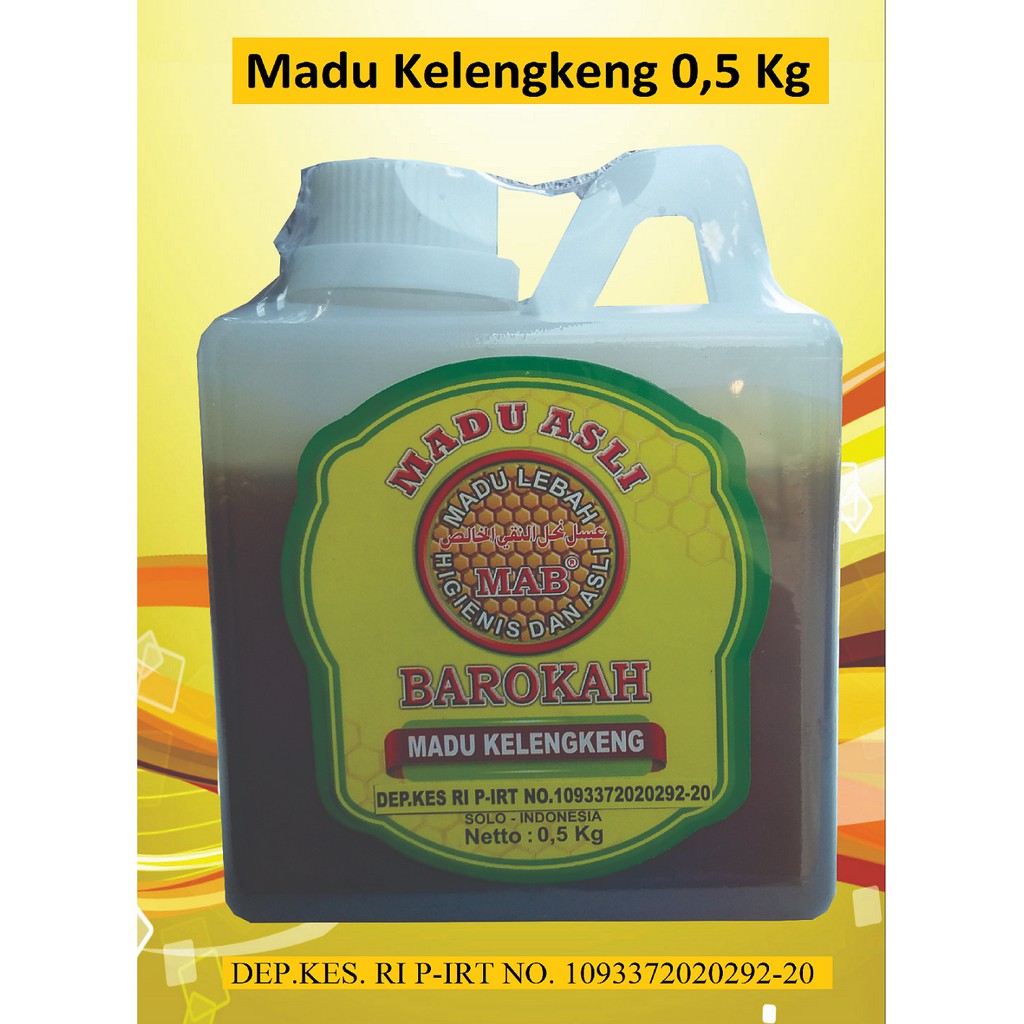 

Madu Murni Madu Kelengkeng BAROKAH 0,5 Kg 100% Asli Tanpa Campuran