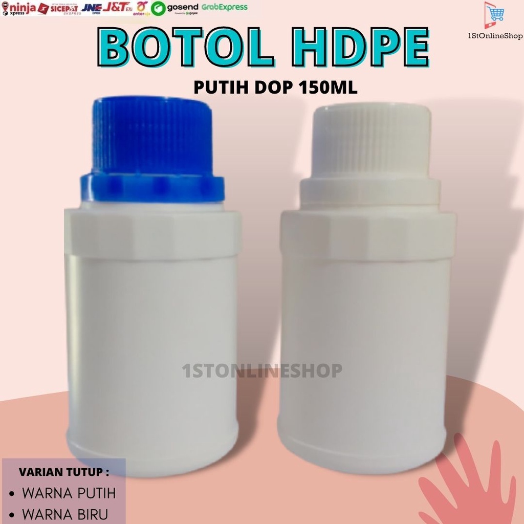 BOTOL HDPE 150 ML LABOR AGRO HDPE PLASTIK CAIRAN