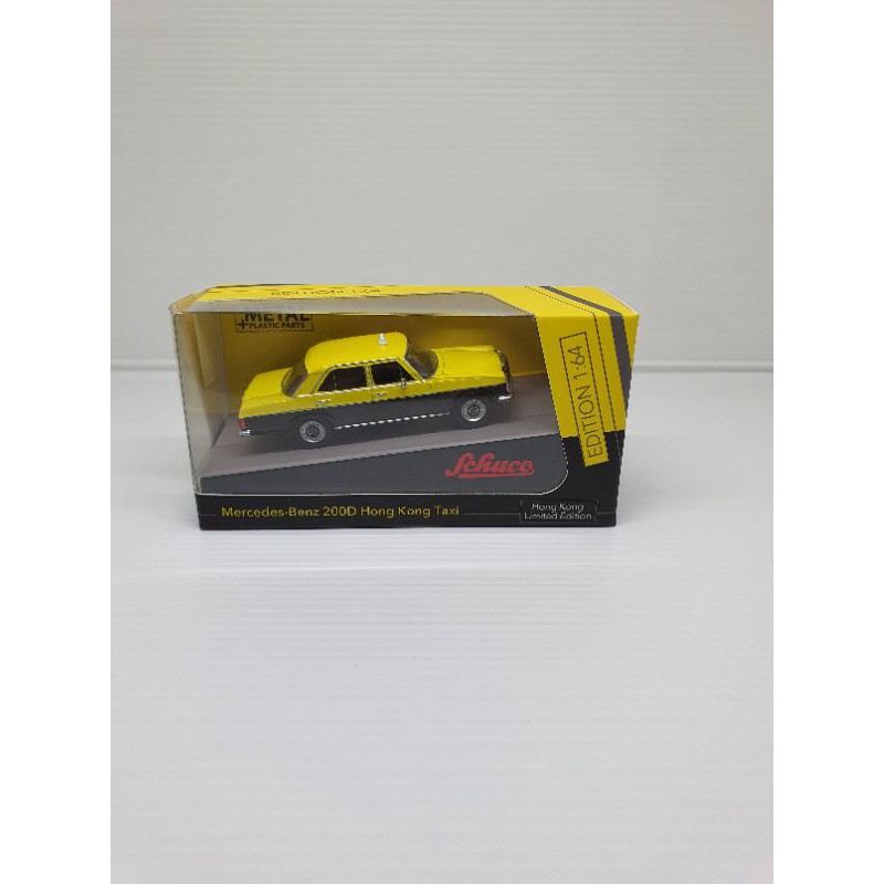 Schuco Mercedes 200D hongkong taxi