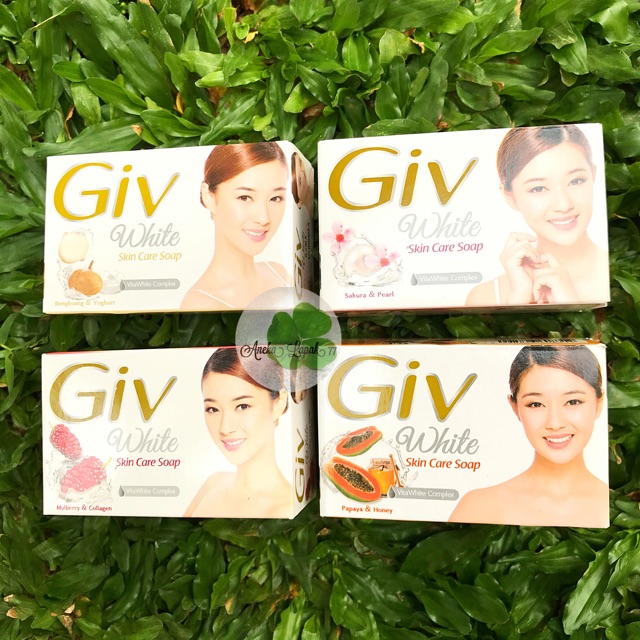 Sabun Giv White Skin Care Soap Batang 76 grm