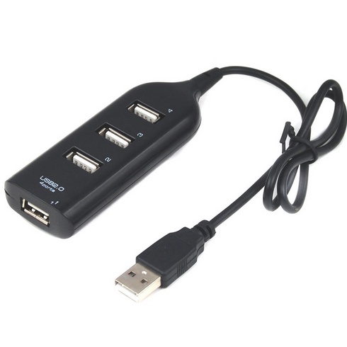 USB Hub 4 in 1 Port Extension sambungan usb 4 port