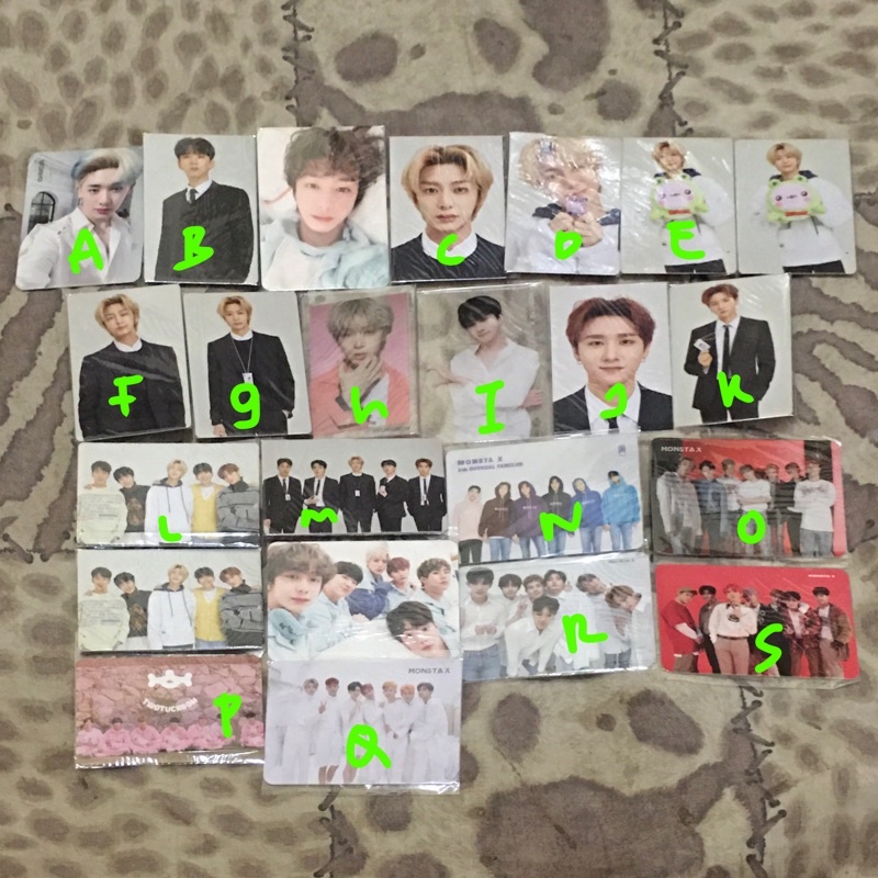 Monsta X Photocard