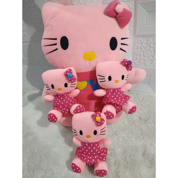 Boneka Hello kitty beranak / Boneka jumbo / HK beranak / boneka HK jumbo beranak
