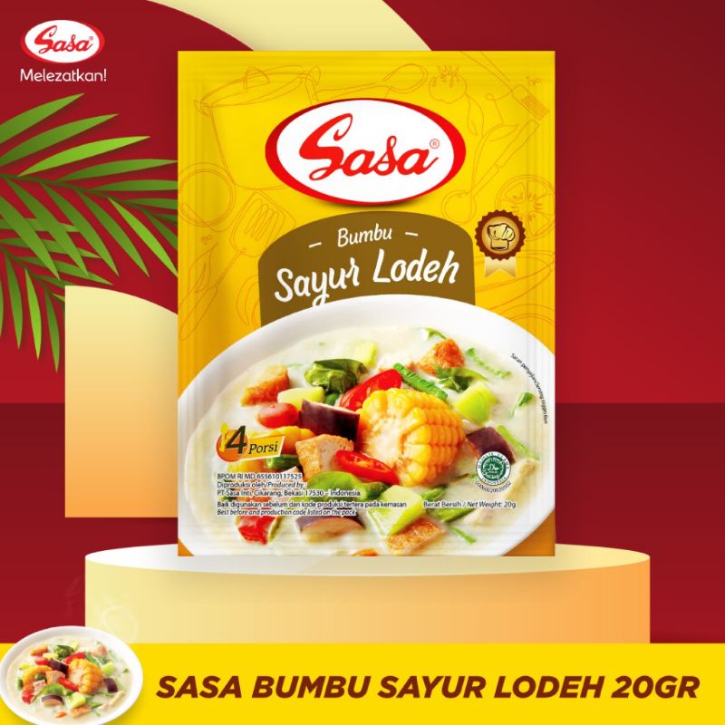 SASA BUMBU SAYUR LODEH 20G