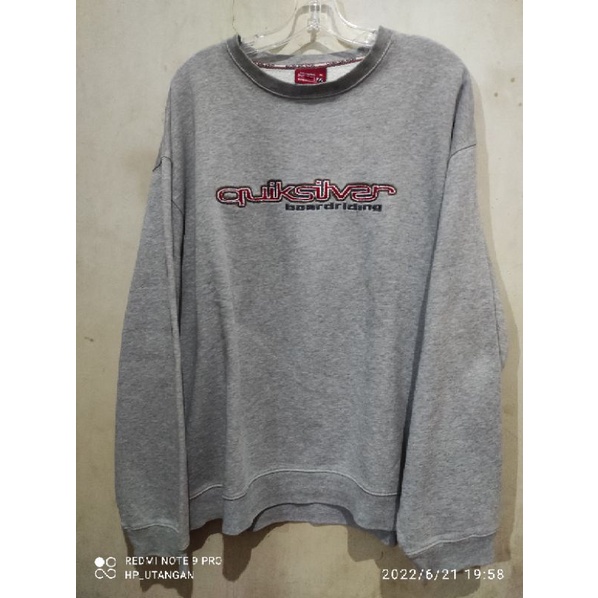 crewneck quicksilver second