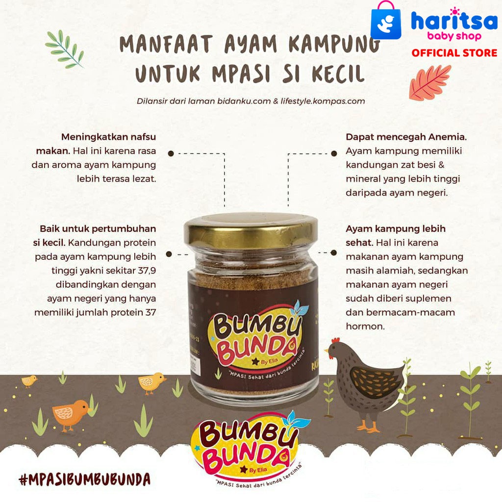 BUMBU BUNDA Kaldu Mpasi Homemade Kaldu Non MSG Kaldu Organik Kaldu Ayam Kampung Kaldu Sapi Kaldu Salmon Kaldu Jamur Kaldu Tuna Kaldu Udang Kaldu Bayi Non Pengawet Food Powder Slow Cooker Kaldu Mpasi Homemade