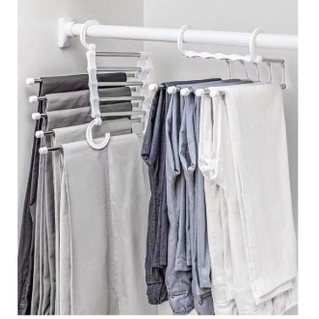 Hanger Trousers rack Stainless/Rak Baju/Jilbab/Syal/Gantungan Celana kode LL09