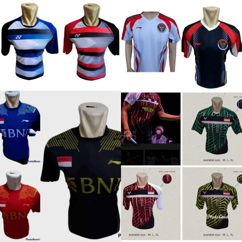 jersey badminton indonesia baju batminton olimpiade tokyo jersey piala tomas
