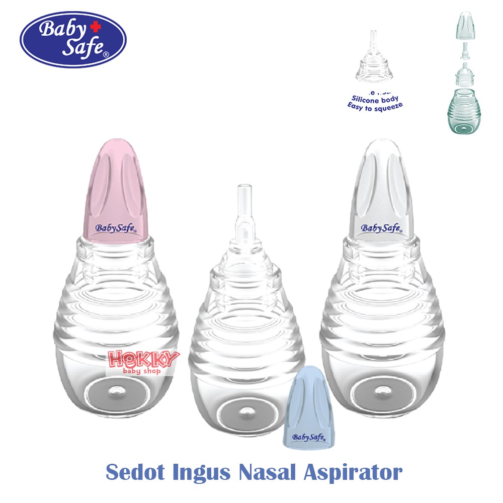 Baby Safe Silicone Nasal Aspirator Penyedot Ingus Anak Bayi