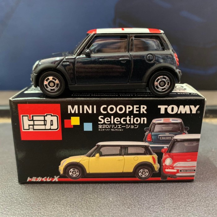 Tomica Mini Cooper Selection - Canada - Base Besi - Made in China