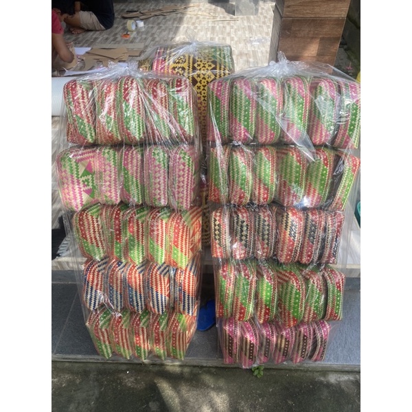 Kepe sodan kulit bambu buleleng