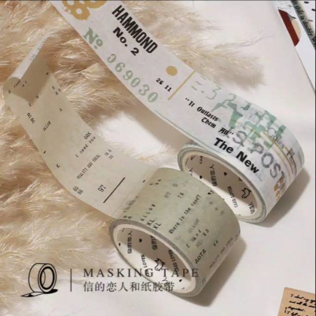 

washi tape for scrapbook and journal ( roll )
