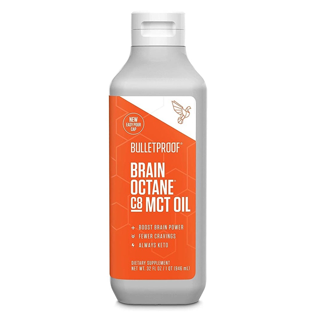 Bulletproof Brain Octane Oil - Premium MCT C8 Only Keto