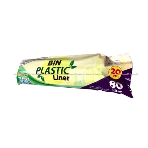 Kris Bin Plastik Liner 80L Plastik Tempat Sampah Kantong Sampah Ukuran 80 Litter Isi 20pcs Krisbow Plastic Trash Krisbin 80 L