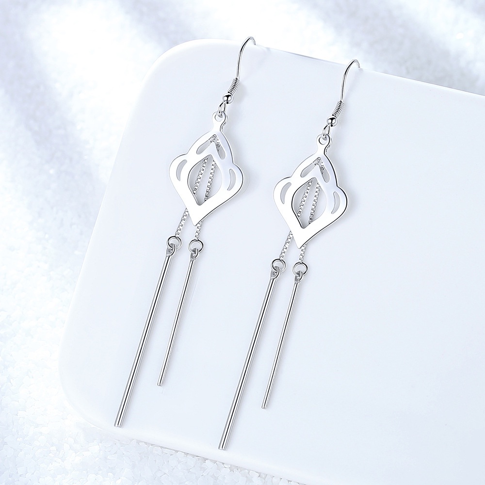 Anting Perak 925 Wanita Rumbai Perhiasan Fashion