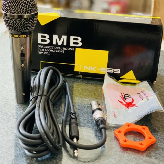 mic bmb nk 533 /microphone kabel karoeke