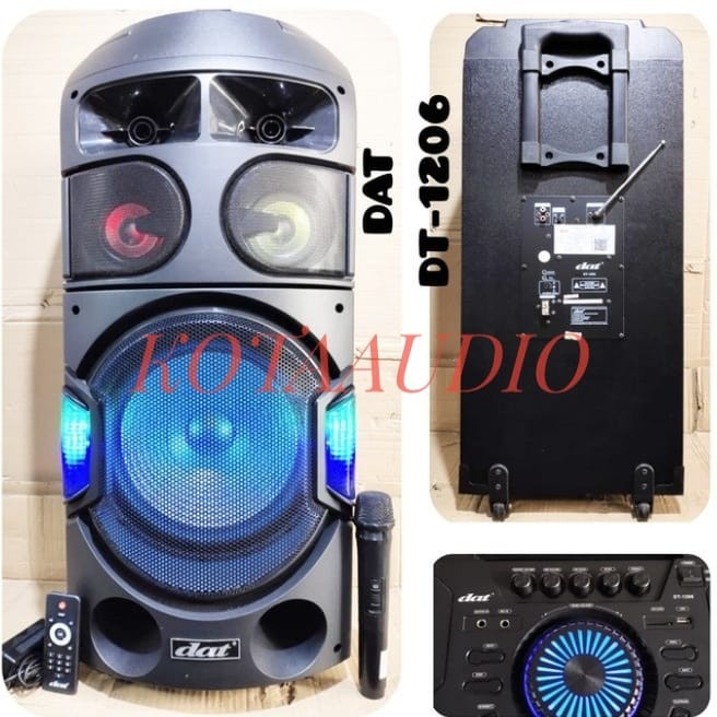 Speaker portabel wireless DAT 12 inch DT 1206/ DT1206