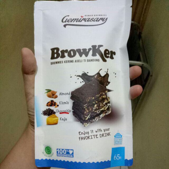 

Browker (brownies kering) Bandung