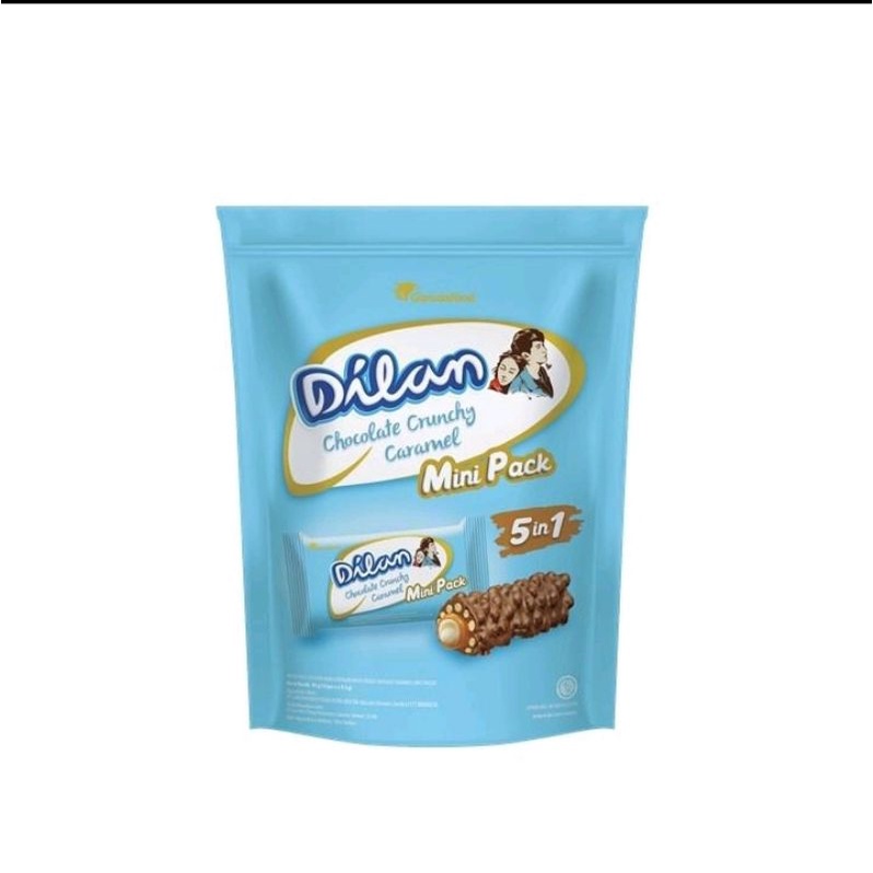 Dilan mini pouch chocolate coklat caramel by Gery 10pcs murah