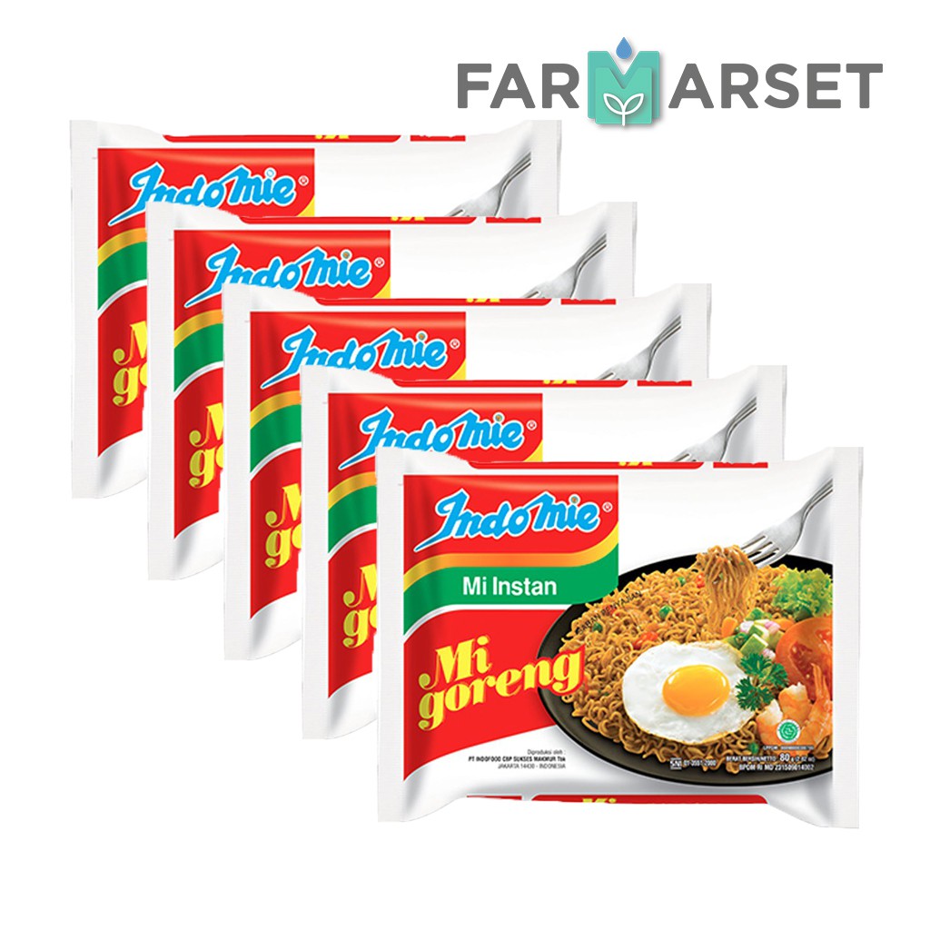 

[BANDUNG ONLY] Indomie Goreng Original 5 pcs
