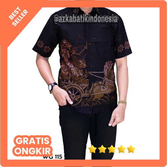 Model Kemeja Baju Batik Pekalongan Baju Batik Modern Hem batik pria kemeja batik pekalongan arjuna