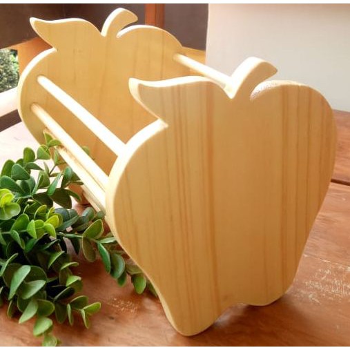 keranjang buah kayu / tempat penyimpanan buah kayu minimalis unik / KERANJANG BUAH KARAKTER MODERN