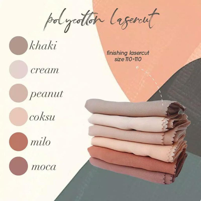 Kerudung Segi empat Bella square grosir murah