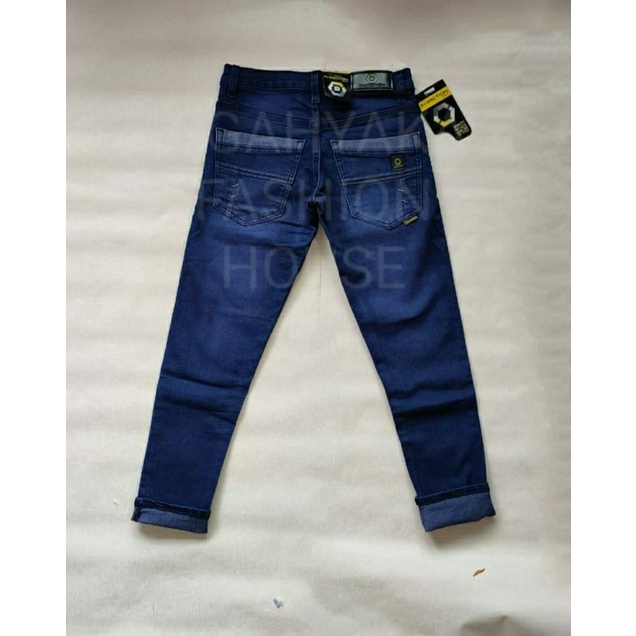 CELANA JEANS ANAK TANGGUNG 8-15 TAHUN SIZE 24-25-26 BAHAN 14 OZ TEBAL MELAR DAN ADEM MADE IN BANDUNG