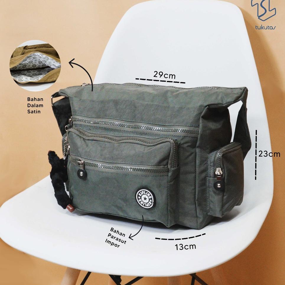 [PRODUK B8L9A] TAS SELEMPANG KAPLING UNISEX TAS FASHION WANITA IMPOR TAS SEKOLAH+GRATIS BONEKA MONYE